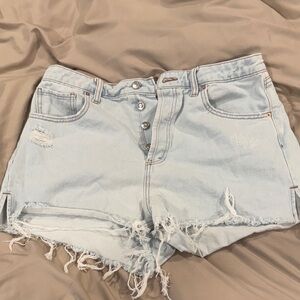 Wild Fable Light Wash Distressed Jean Shorts